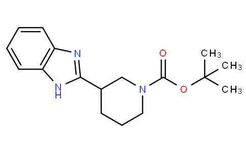 tert-butyl 3-(1H-benzimidazol-2-yl)piperidine-1-carboxylate