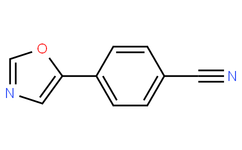 4-(1,3-Oxazol-5-yl)benzonitrile