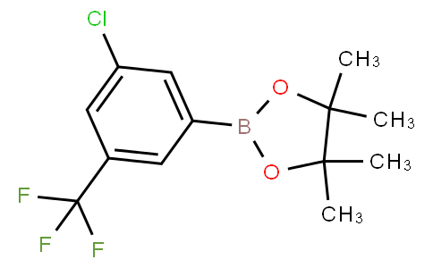 2-(3-Chloro-5-(trifluoromethyl)phenyl)-4,4,5,5-tetramethyl-1,3,2-dioxaborolane