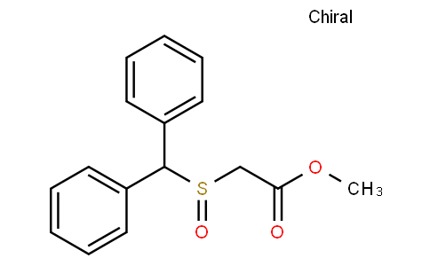 methyl 2-[(R)-benzhydrylsulfinyl]acetate