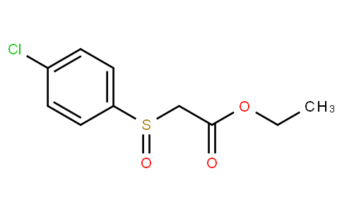 ethyl 2-(4-chlorophenyl)sulfinylacetate
