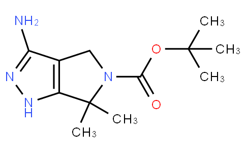 3-氨基-6,6-二甲基吡咯并[3,4-C]吡唑-5(1H,4H,6H)-甲酸叔丁酯