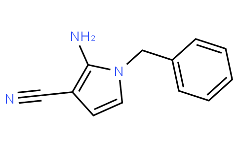 2-amino-1-benzylpyrrole-3-carbonitrile