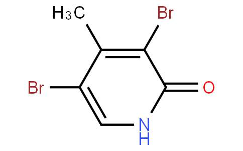 3,5-二溴-4-甲基-2(1H)-吡啶酮
