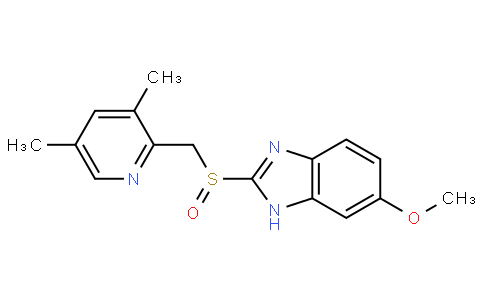 2-[(3,5-dimethylpyridin-2-yl)methylsulfinyl]-6-methoxy-1H-benzimidazole