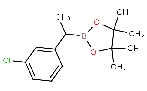 2-(1-(3-Chlorophenyl)ethyl)-4,4,5,5-tetramethyl-1,3,2-dioxaborolane