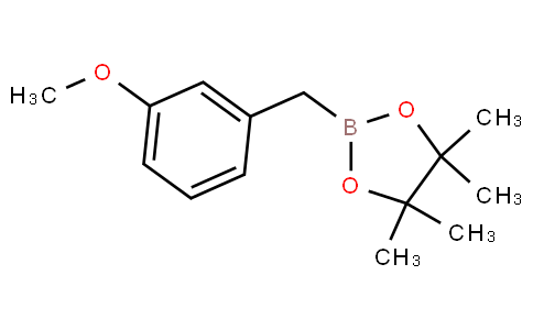 2-(3-Methoxybenzyl)-4,4,5,5-tetramethyl-1,3,2-dioxaborolane