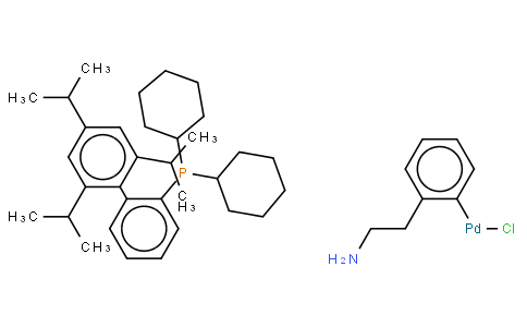 氯(2-二環(huán)己基膦基-2\',4′,6′-三異丙基-1,1′-聯(lián)苯基)[2-(2-氨基乙基)苯基)]鈀(II)