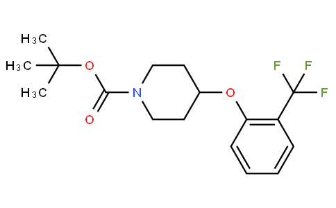 4-(2-(三氟甲基)苯氧基)哌啶-1-羧酸叔丁酯