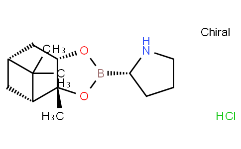 (1R,2R,3S,5R)-Pinanediol Pyrrolidine-2S-boronate Hydrochloride