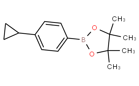 2-(4-Cyclopropylphenyl)-4,4,5,5-tetramethyl-1,3,2-dioxaborolane