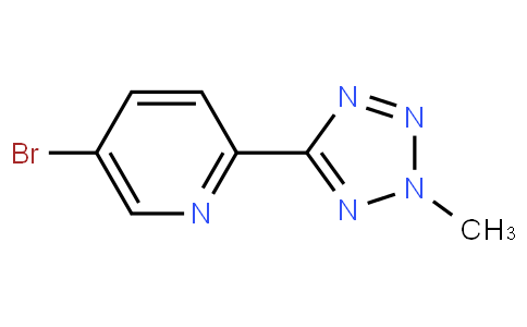 5-Bromo-2-(2-methyl-2H-tetrazol-5-yl)pyridine