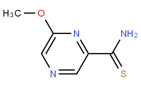 Pyrazinecarbothioamide, 6-methoxy- (9CI)
