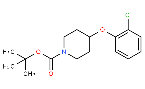 tert-butyl 4-(2-chlorophenoxy)piperidine-1-carboxylate