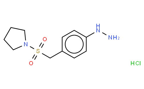4-(1-吡咯烷基磺?；谆?苯肼鹽酸鹽