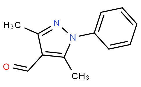 3,5-二甲基-1苯基吡唑-4-噻吩甲醛