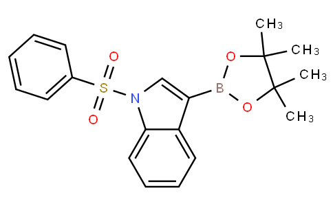 1-苯磺?；胚?3-硼酸頻哪醇酯