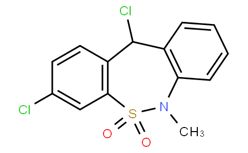 3,11-dichloro-6-methyl-11H-benzo[c][2,1]benzothiazepine 5,5-dioxide