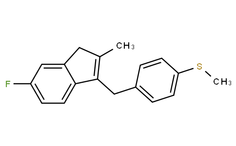 6-fluoro-2-methyl-3-[(4-methylsulfanylphenyl)methyl]-1H-indene
