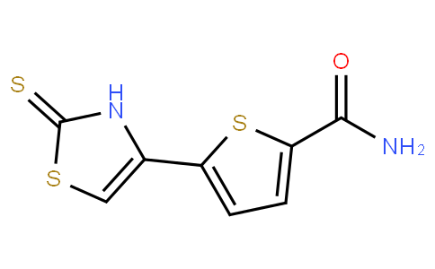 5-(2-sulfanylidene-3H-1,3-thiazol-4-yl)thiophene-2-carboxamide