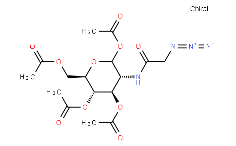 2-[(疊氮乙?；?氨基]-2-脫氧-D-吡喃葡萄糖 1,3,4,6-四乙酸酯