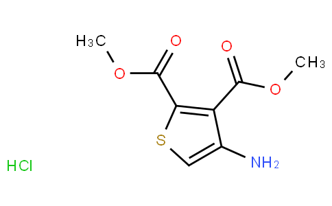 4-氨基噻吩-2,3-二羧酸二甲酯鹽酸鹽