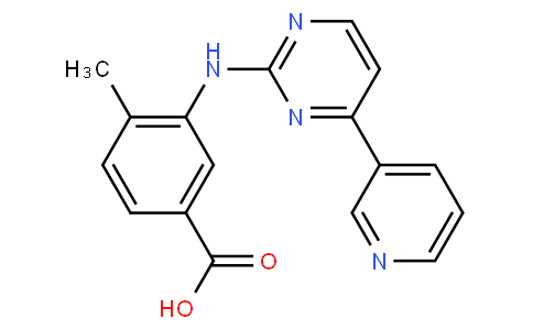 4-methyl-3-[(4-pyridin-3-ylpyrimidin-2-yl)amino]benzoic acid
