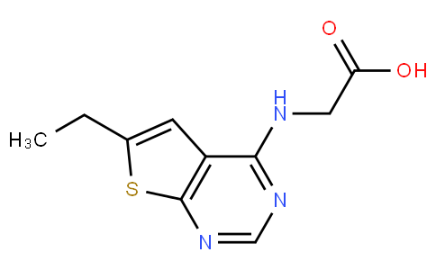 N-(6-乙基噻吩并[2,3-d]嘧啶-4-基)甘氨酸