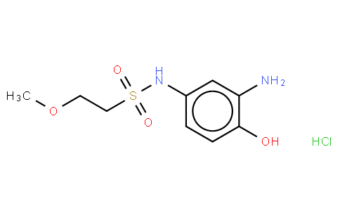 2-氨基苯酚-4-(2’-甲氧基)磺酰乙胺鹽酸鹽