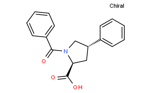 反式-1-苯甲酰-4-苯基-L-脯氨酸
