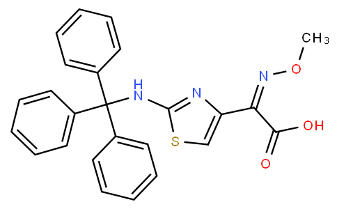 (Z)-2-(2-Tritylaminothiazol-4-yl)-2-methoxyiminoacetic acid