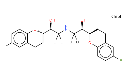 雙[2-(6-氟苯并二氫吡喃-2-基)-2-羥基乙基]胺