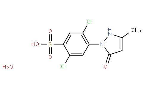 1-(2,5-Dichloro-4-sulfophenyl)-3-methyl-5-pyrazolone Monohydrate