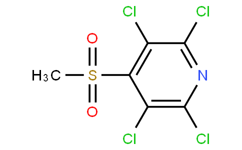 2,3,5,6-tetrachloro-4-methylsulfonylpyridine