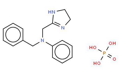 N-芐基-4,5-二氫-N-苯基-1H-咪唑-2-甲胺磷酸鹽