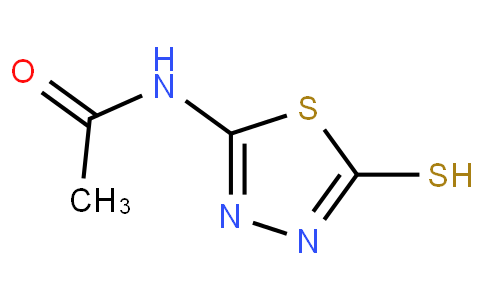 2-Acetamido-5-mercapto-1,3,4-thiadiazole