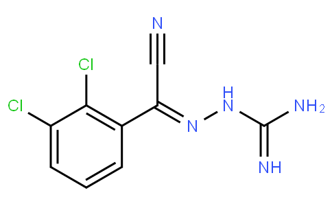 2-(2,3-二氯苯基)-2-胍亞胺基乙腈