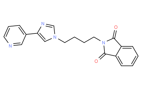 2-[4-[4-(3-Pyridinyl)-1H-imidazol-1-yl]butyl]-1H-isoindole-1,3(2H)-dione