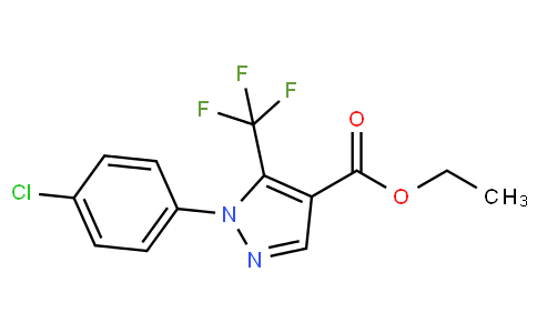 Ethyl 2-(4-chlorophenyl)-3-(trifluoromethyl)-pyrazole-4-carboxylate