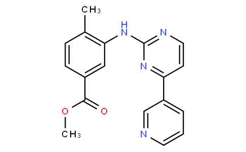 Methyl 4-methyl-3-((4-(pyridin-3-yl)pyrimidin-2-yl)amino)benzoate