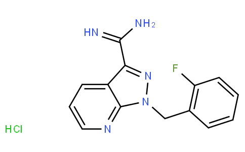 1-(2-Fluoro-benzyl)-1H-pyrazolo[3,4-b]pyridine-3-carboxamidine hydrochloride