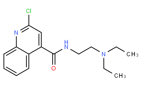 N-(2-(二乙基)胺乙基)-2-氯基-4-喹啉甲酰胺