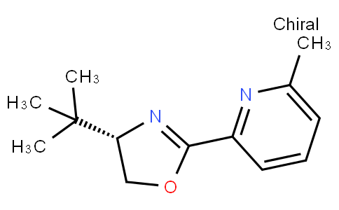 2-[(4S)-4-(1,1-二甲基乙基)-4,5-二氫-2-噁唑啉基]-6-甲基吡啶
