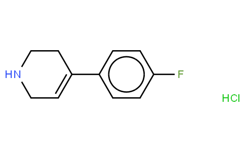 4-(4-fluorophenyl)-1,2,3,6-tetrahydropyridine,hydrochloride