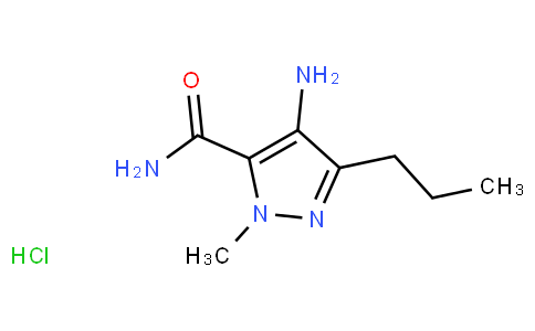 4-Amino-1-methyl-3-propyl-1H-pyrazole-5-carboxamide Hydrochloride
