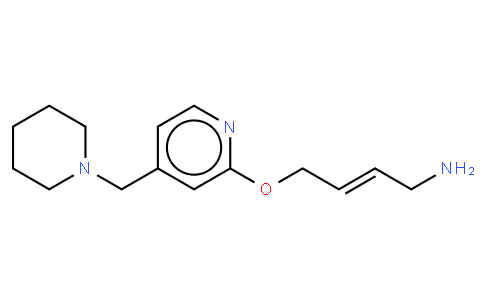 4-[4-(N-哌啶甲基)吡啶-2-氧]順-2-丁烯-1-胺