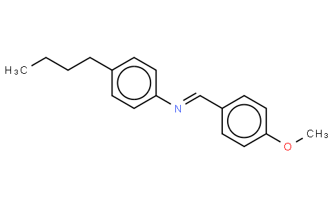 N-(4-甲氧基苯亞甲基）-4-丁基苯胺