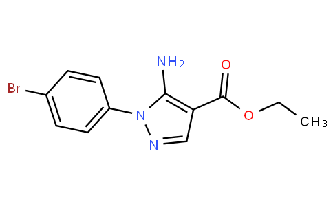 ethyl 5-amino-1-(4-bromophenyl)pyrazole-4-carboxylate