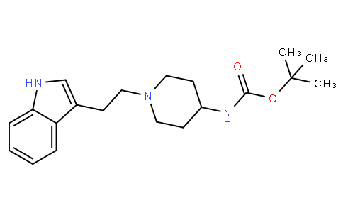 tert-butyl N-[1-[2-(1H-indol-3-yl)ethyl]piperidin-4-yl]carbamate