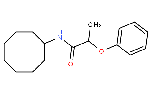 N-cyclooctyl-2-phenoxypropanamide